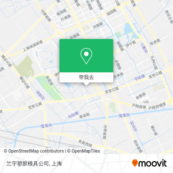 兰宇塑胶模具公司地图