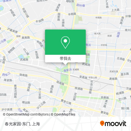 春光家园-东门地图