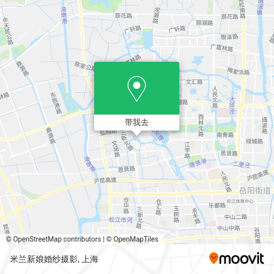 米兰新娘婚纱摄影地图