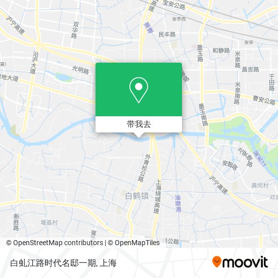 白虬江路时代名邸一期地图