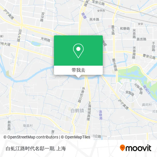 白虬江路时代名邸一期地图