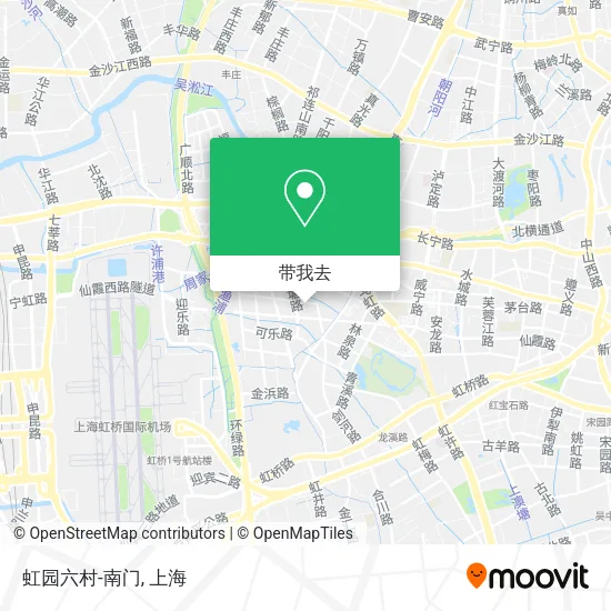 虹园六村-南门地图