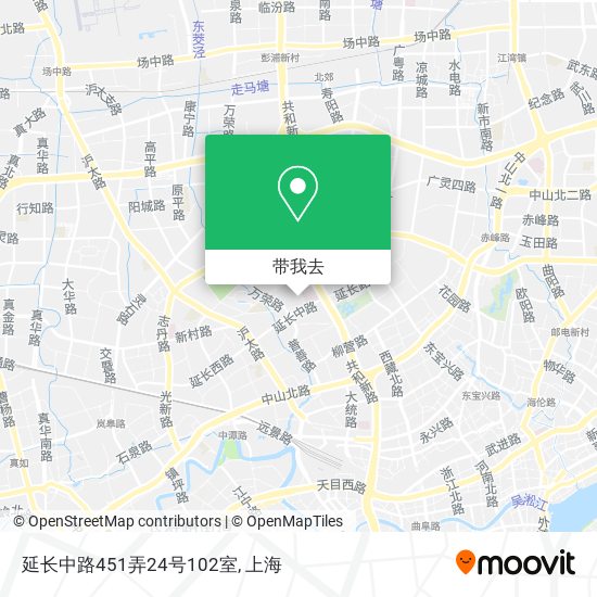 延长中路451弄24号102室地图