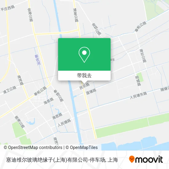 塞迪维尔玻璃绝缘子(上海)有限公司-停车场地图