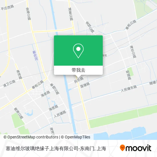 塞迪维尔玻璃绝缘子上海有限公司-东南门地图