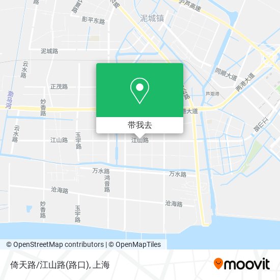 倚天路/江山路(路口)地图