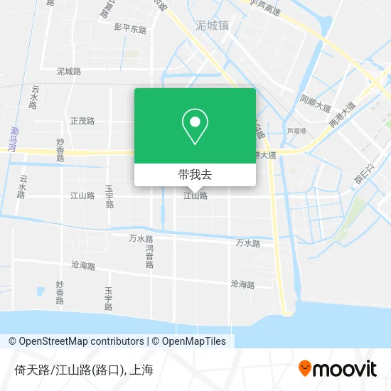 倚天路/江山路(路口)地图