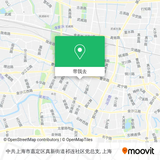 中共上海市嘉定区真新街道祁连社区党总支地图