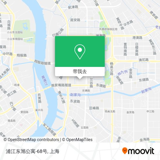 浦江东旭公寓-68号地图