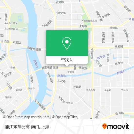 浦江东旭公寓-南门地图