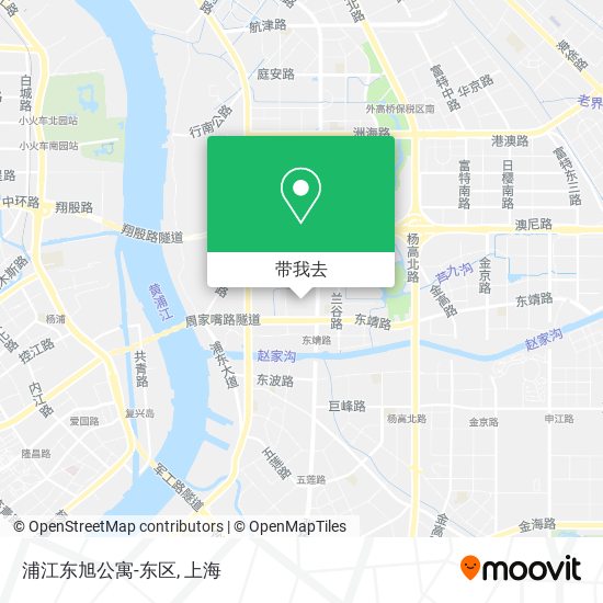 浦江东旭公寓-东区地图