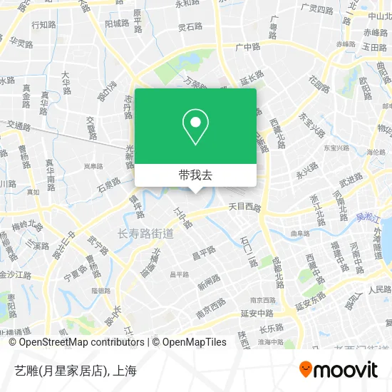 艺雕(月星家居店)地图