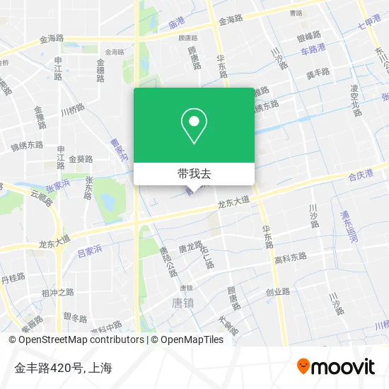 金丰路420号地图
