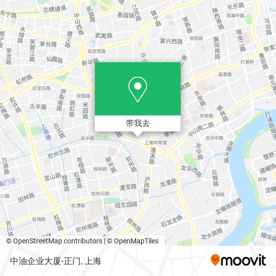 中油企业大厦-正门地图