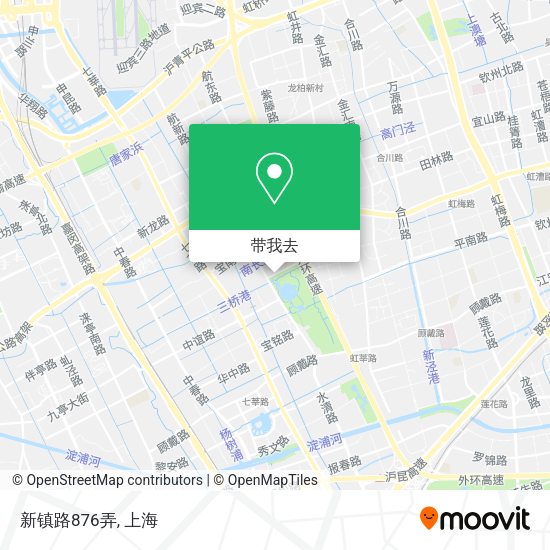 新镇路876弄地图