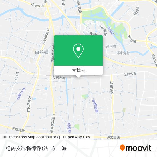 纪鹤公路/陈章路(路口)地图