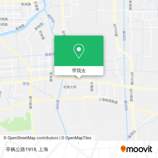 亭枫公路1918地图