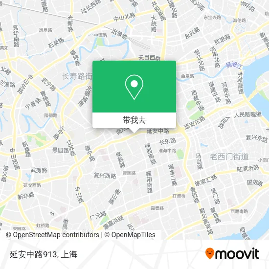延安中路913地图
