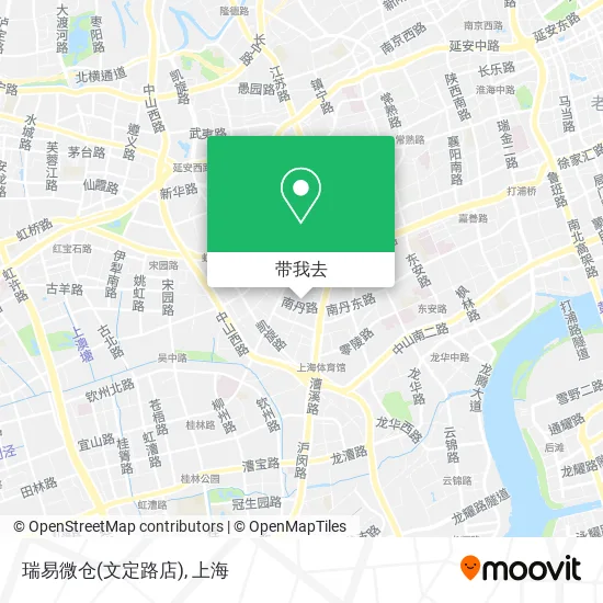 瑞易微仓(文定路店)地图