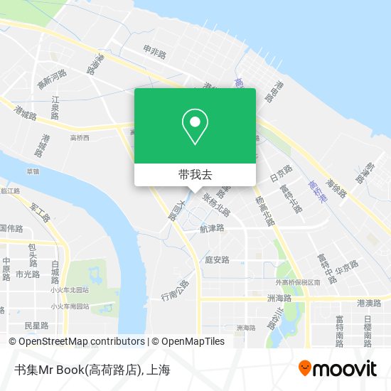 书集Mr Book(高荷路店)地图