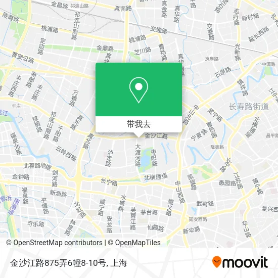 金沙江路875弄6幢8-10号地图
