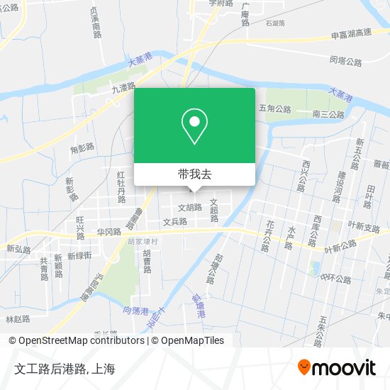 文工路后港路地图