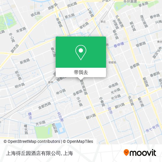 上海得丘园酒店有限公司地图