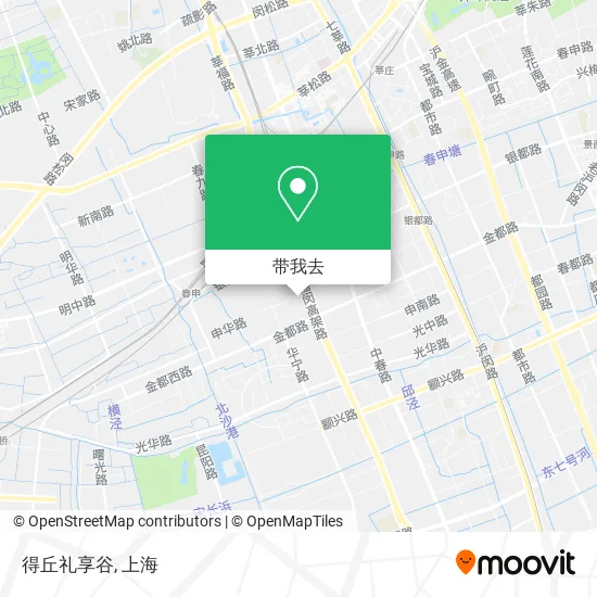 得丘礼享谷地图