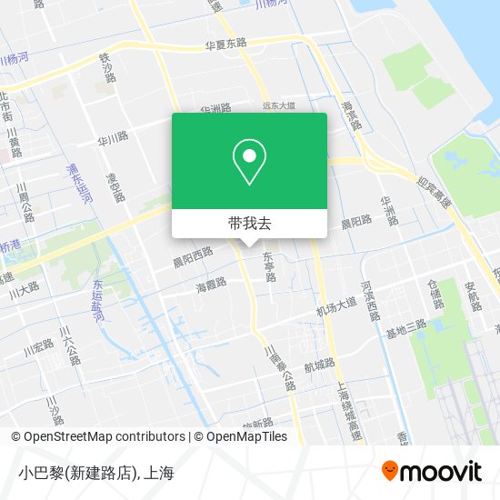 小巴黎(新建路店)地图