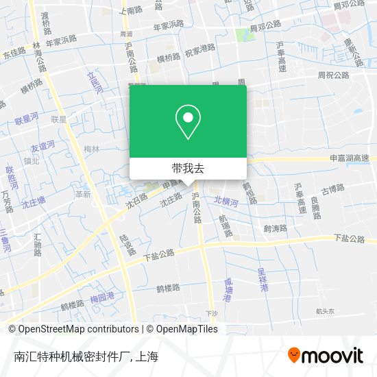 南汇特种机械密封件厂地图