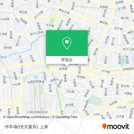 停车场(I光大厦东)地图