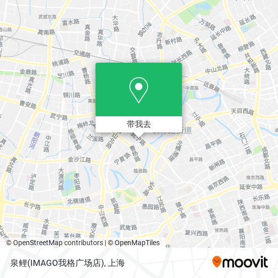 泉鲤(IMAGO我格广场店)地图