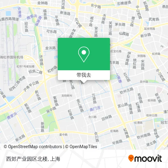 西郊产业园区北楼地图