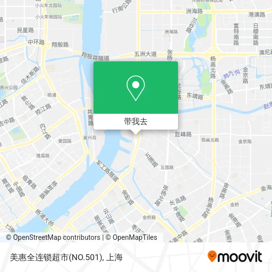 美惠全连锁超市(NO.501)地图