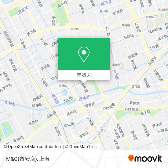 M&G(黎安店)地图