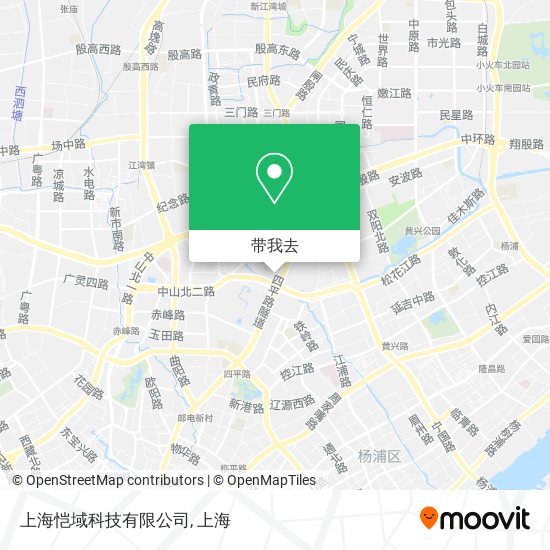 上海恺域科技有限公司地图