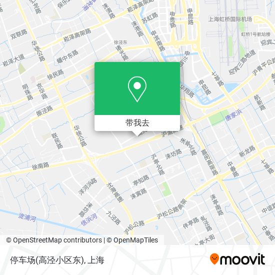 停车场(高泾小区东)地图