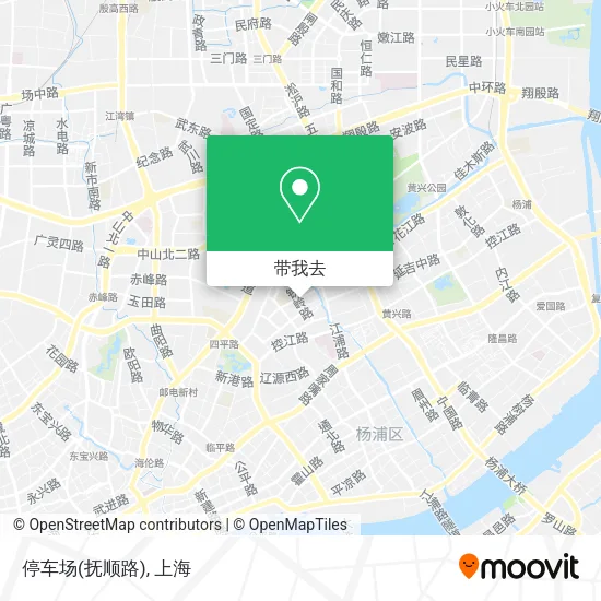 停车场(抚顺路)地图