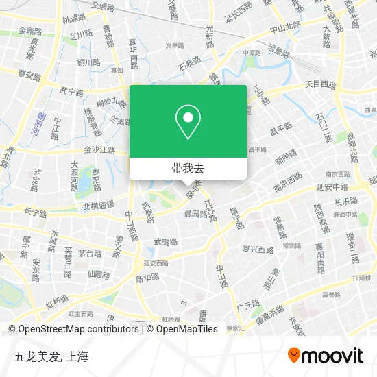五龙美发地图