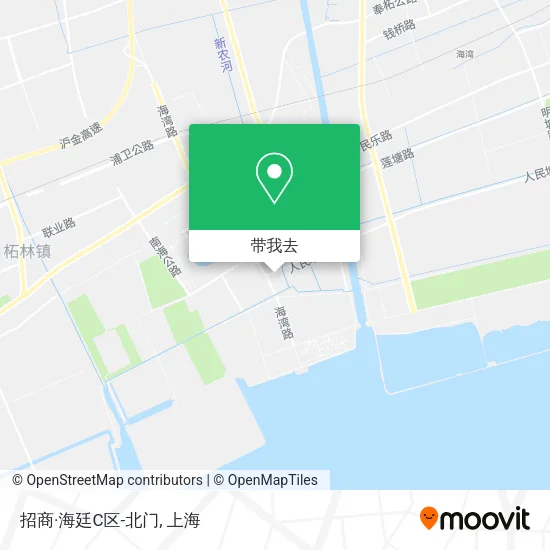 招商·海廷C区-北门地图