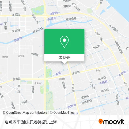 途虎养车(浦东民春路店)地图