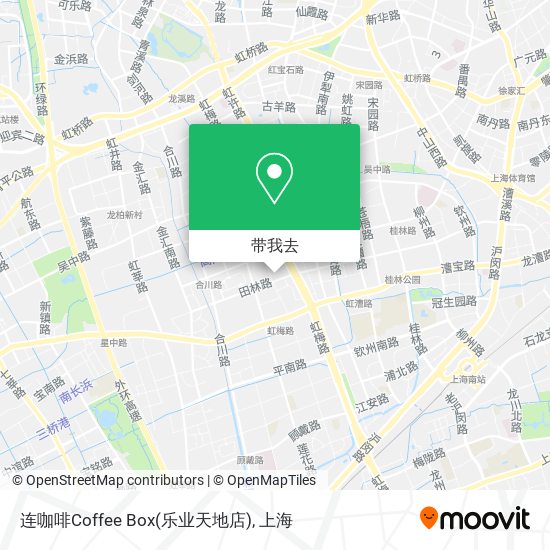 连咖啡Coffee Box(乐业天地店)地图