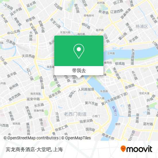 宾龙商务酒店-大堂吧地图