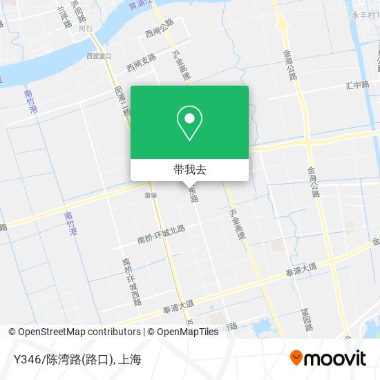 Y346/陈湾路(路口)地图