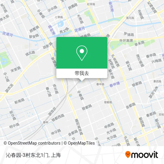 沁春园-3村东北1门地图