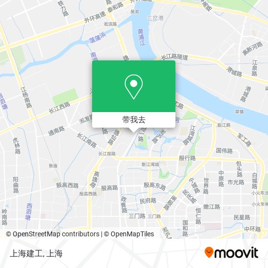 上海建工地图