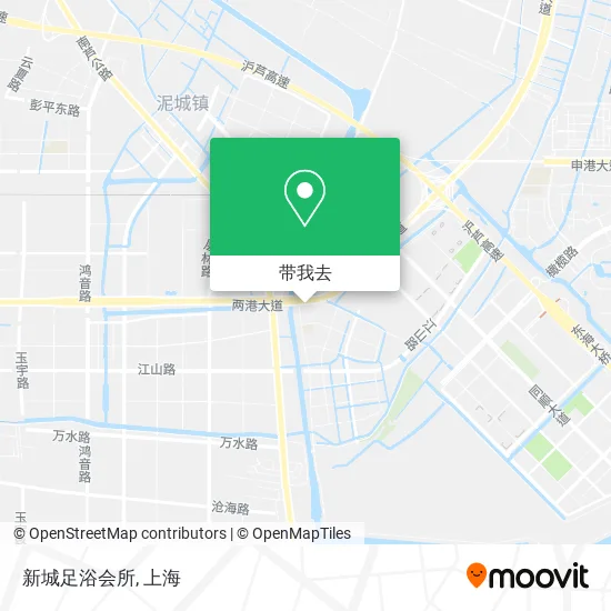 新城足浴会所地图