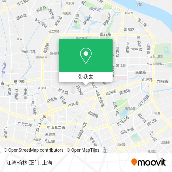 江湾翰林-正门地图