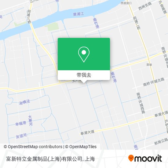 富新特立金属制品(上海)有限公司地图