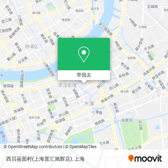 西贝莜面村(上海置汇旭辉店)地图